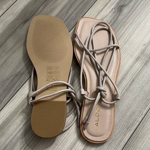 BRAND NEW wrapped around Aldo sandals - Picture 2 of 3